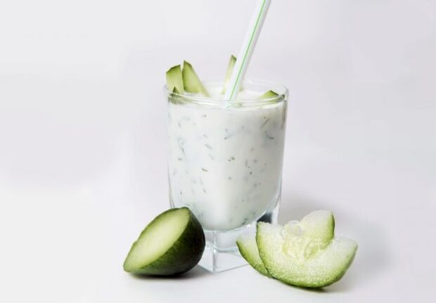 Dieta de pepino y kéfir
